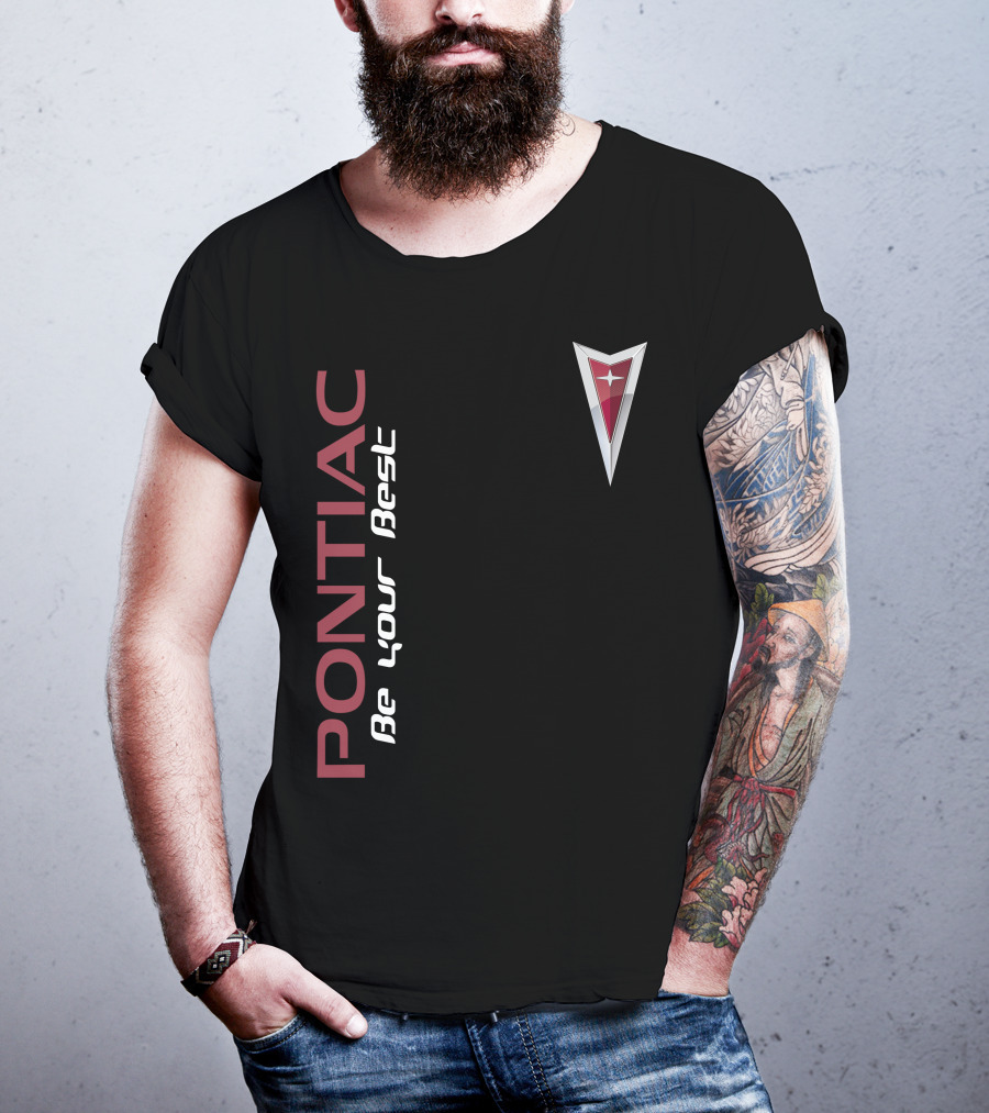 Pontiac Be Your Best Arrowhead Badge T-Shirt