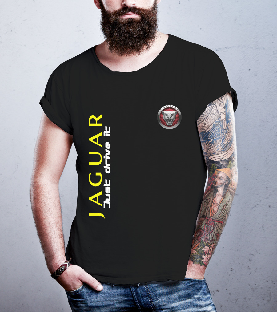 Jaguar Just Drive It Badge T-Shirt