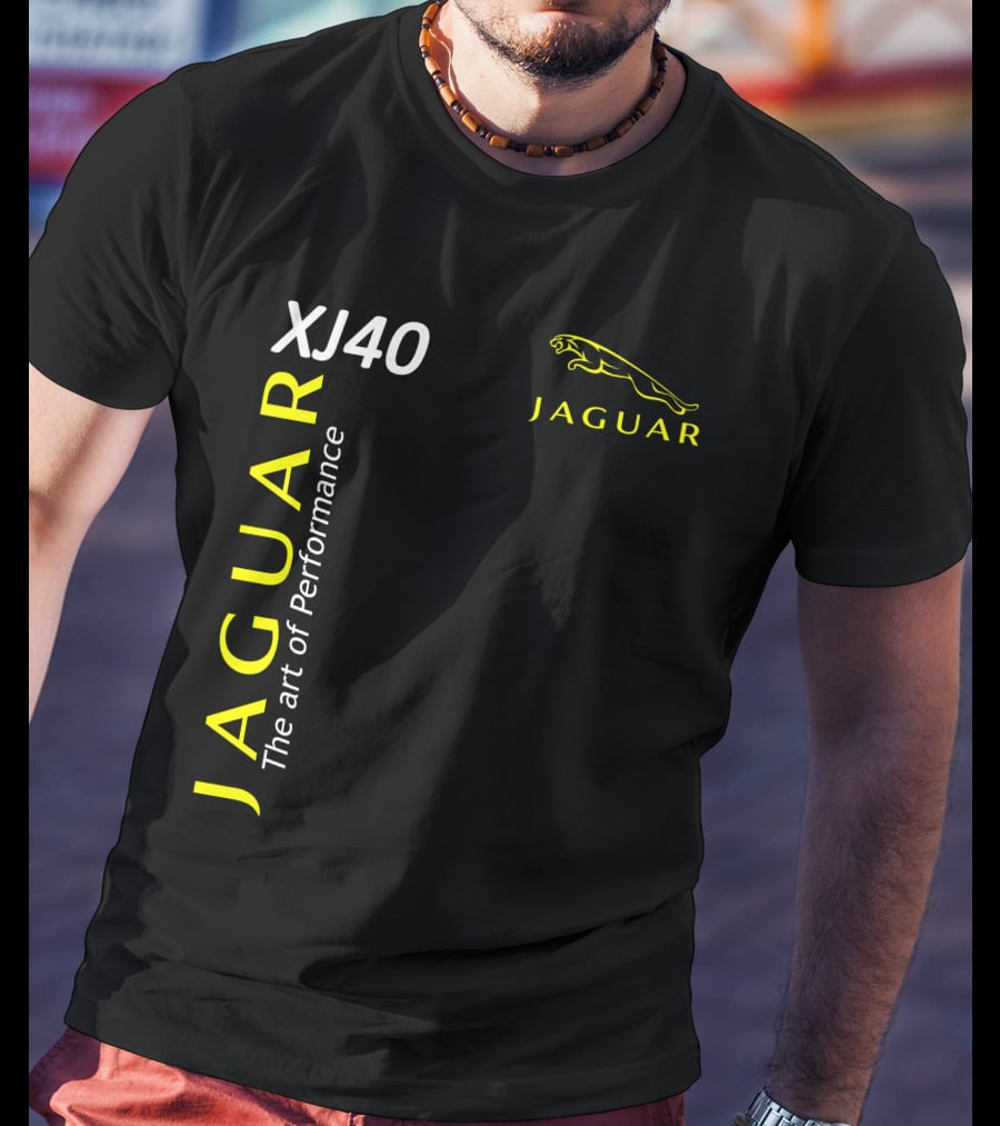 XJ40 Jaguar The Art Of Performance T-Shirt