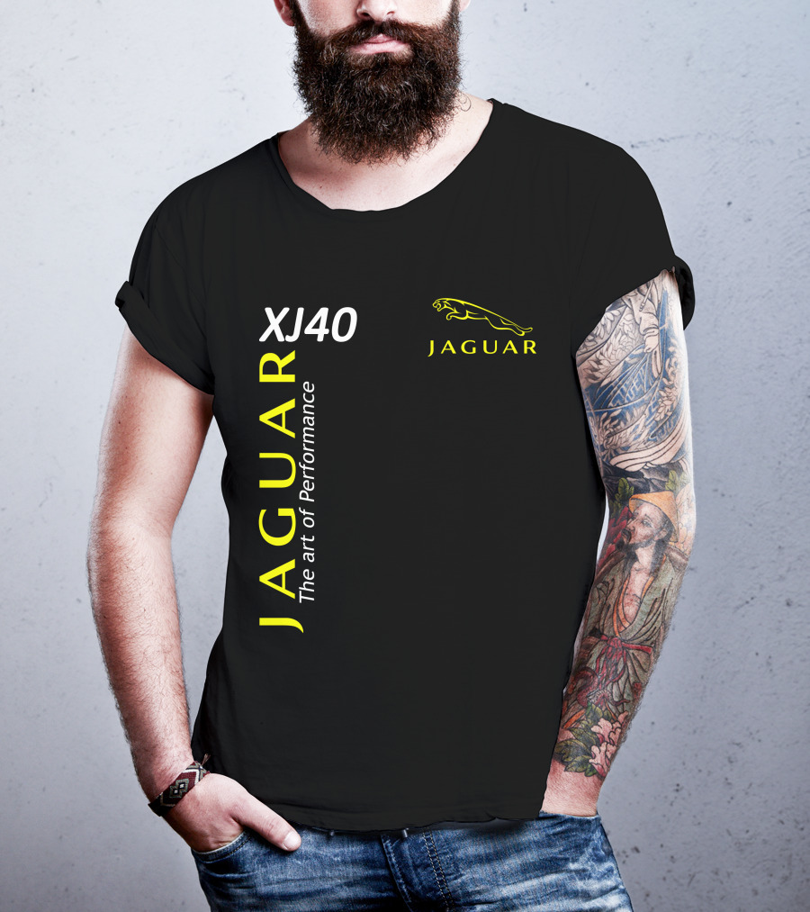 XJ40 Jaguar The Art Of Performance T-Shirt