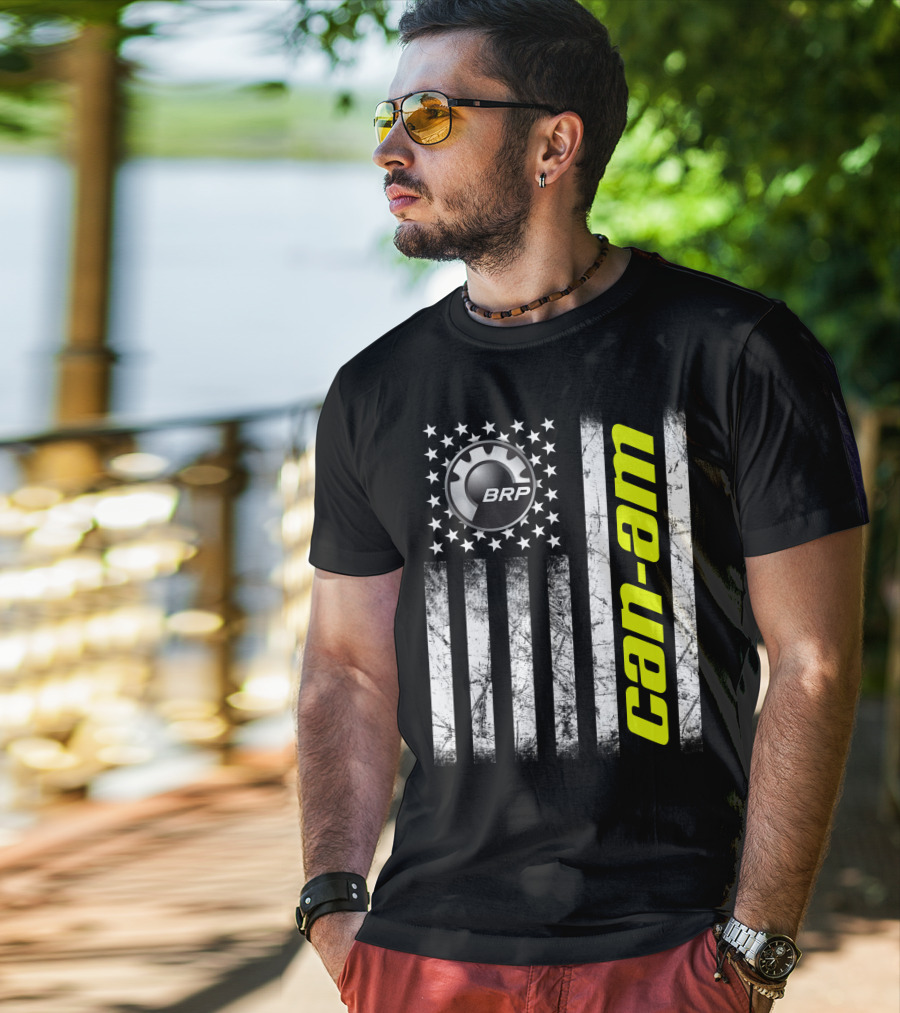 BRP Can-Am Flag T-Shirt