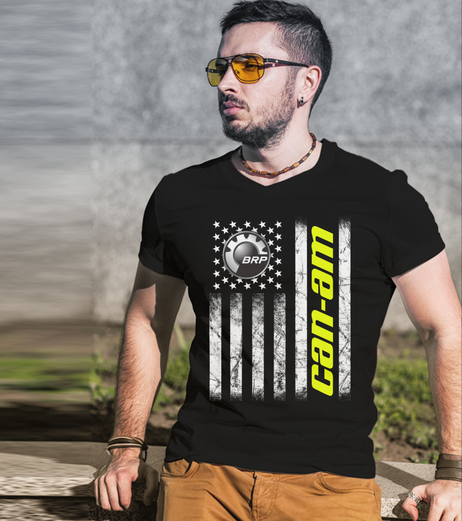 BRP Can-Am Flag T-Shirt