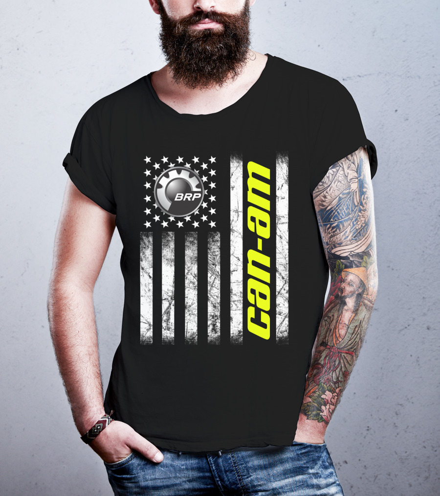 BRP Can-Am Flag T-Shirt