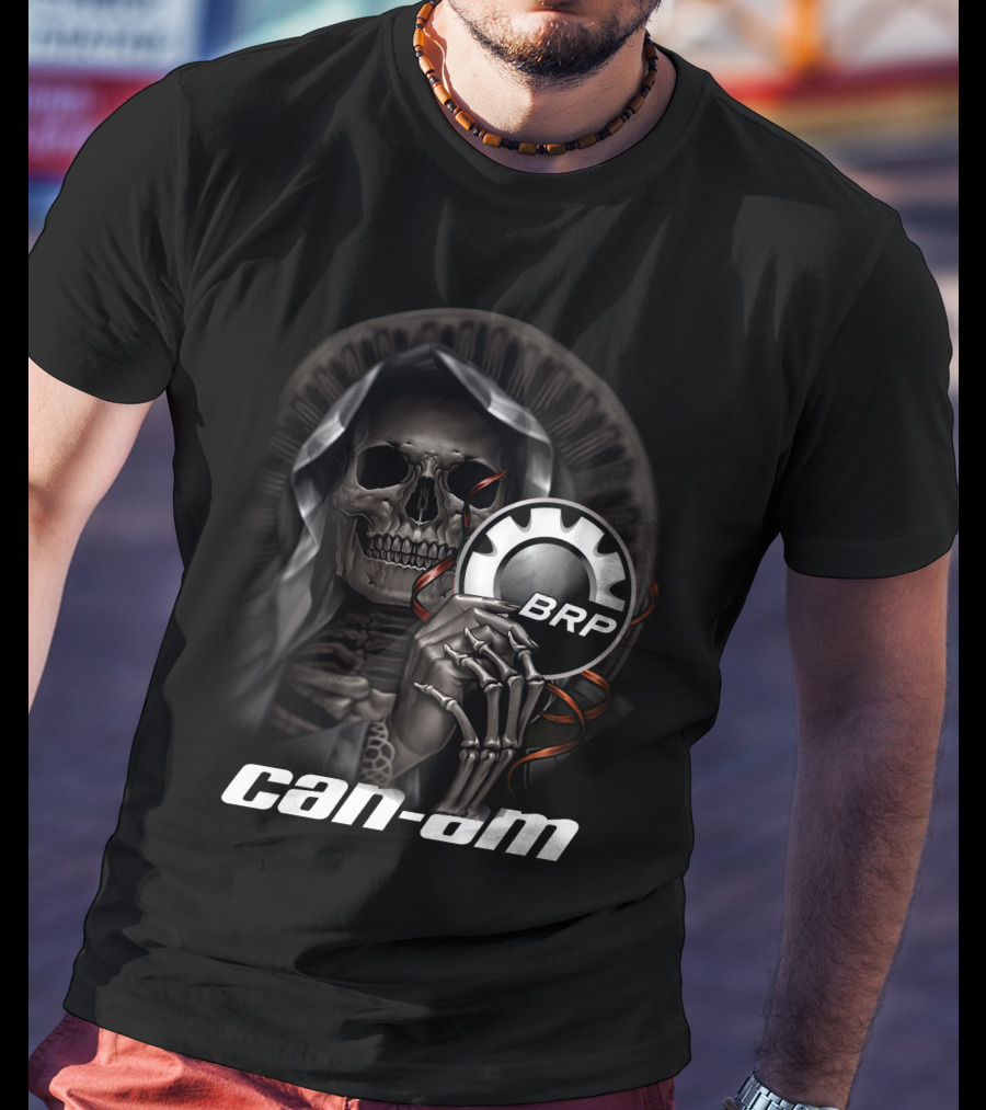 Can Am BRP Skull Grim Reaper T-Shirt