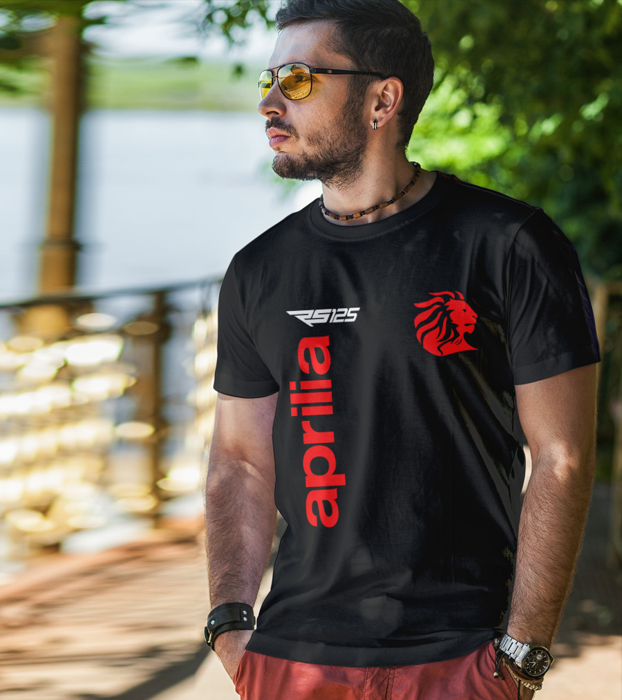 Aprilia Rs125 Red Lion T-Shirt