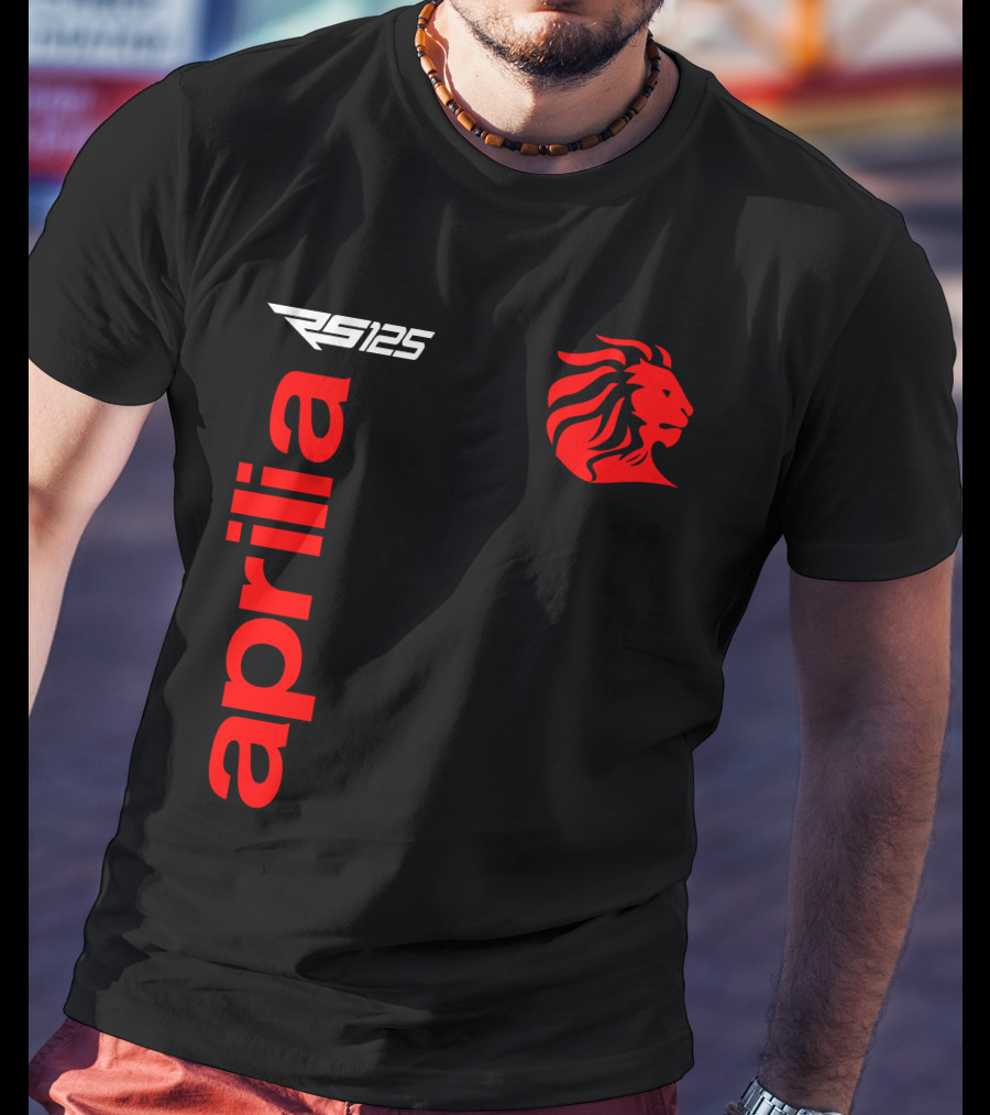 Aprilia Rs125 Red Lion T-Shirt