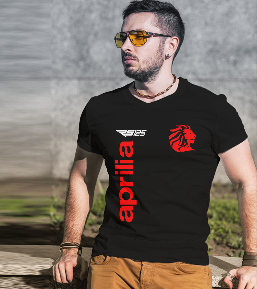 Aprilia Rs125 Red Lion T-Shirt