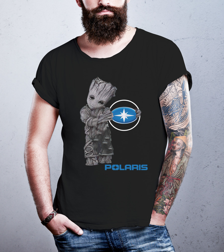 Polaris Cute Character Holding T-Shirt