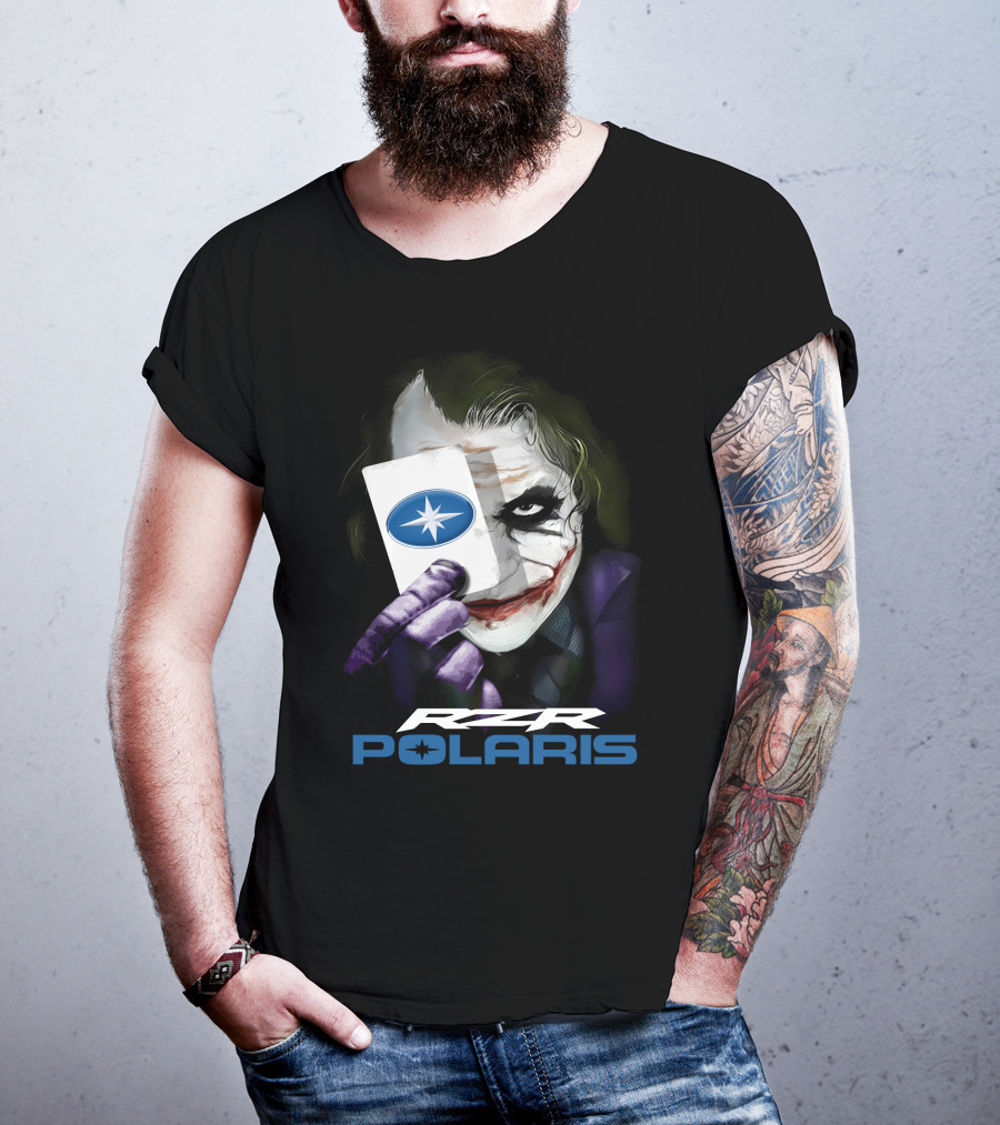 Rzr Joker Polaris Playing Card T-Shirt