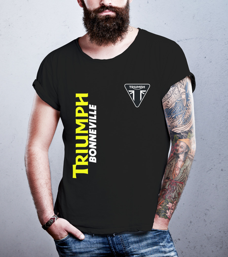 Triumph Bonneville Logo Triumph Triangular T-Shirt