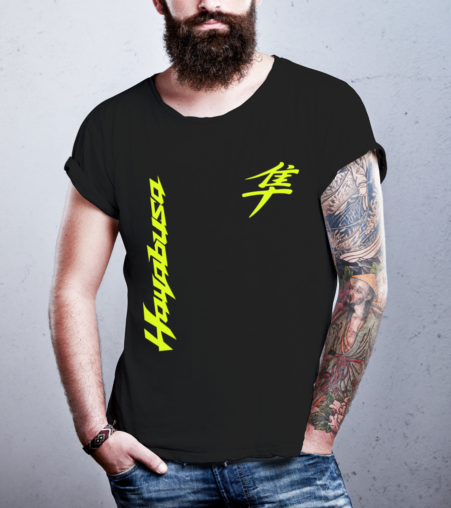 Hayabusa Kanji Vertical Style T-Shirt