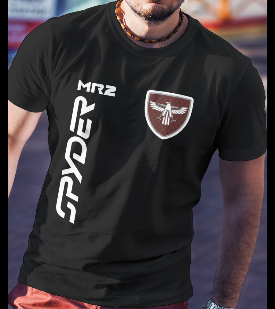Spyder Mr2 Falcon Emblem Vertical Layout T-Shirt