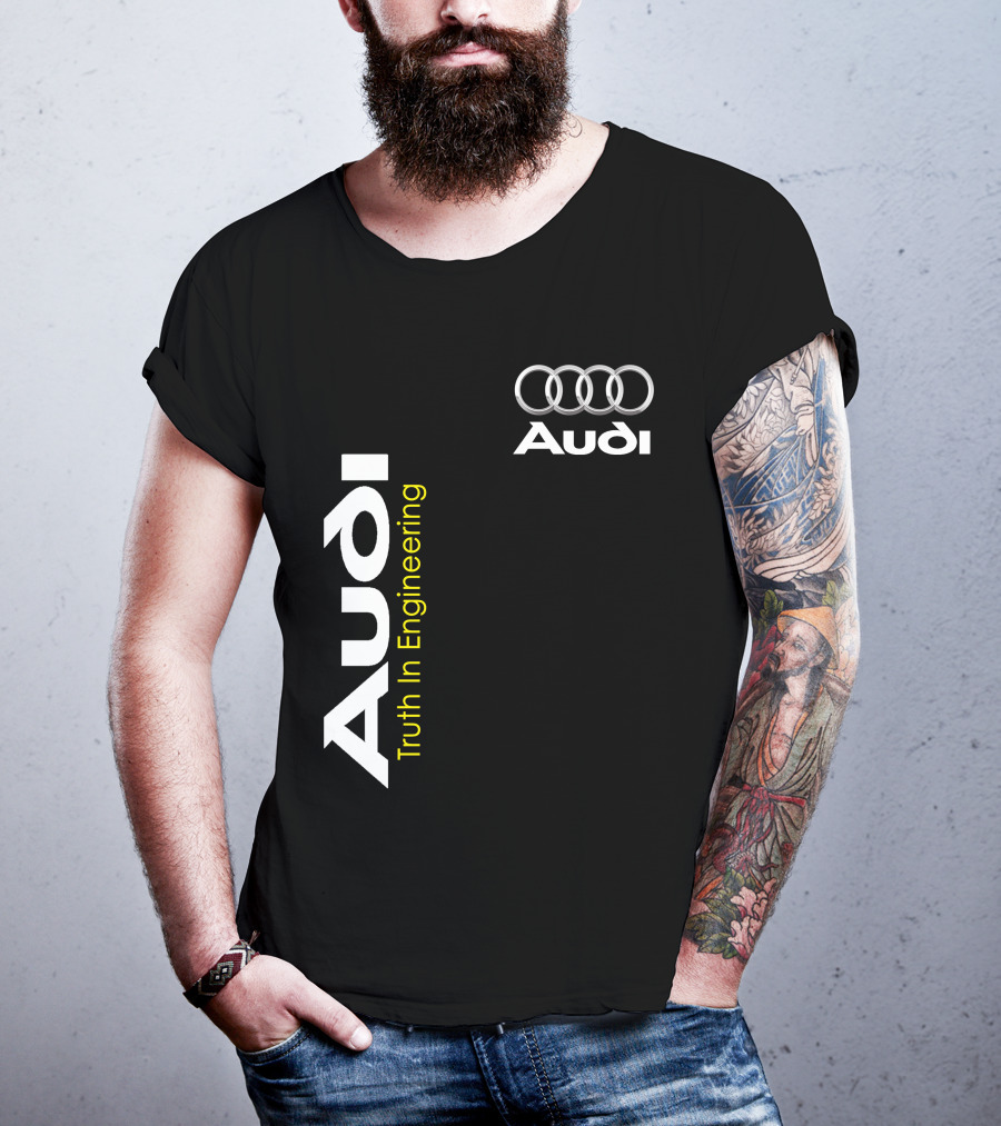 Audi Truth In Engineering Logo Rings T-Shirt