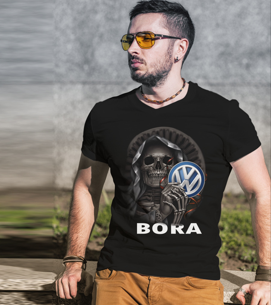 Bora Volkswagen Grim Reaper Skeleton T-Shirt