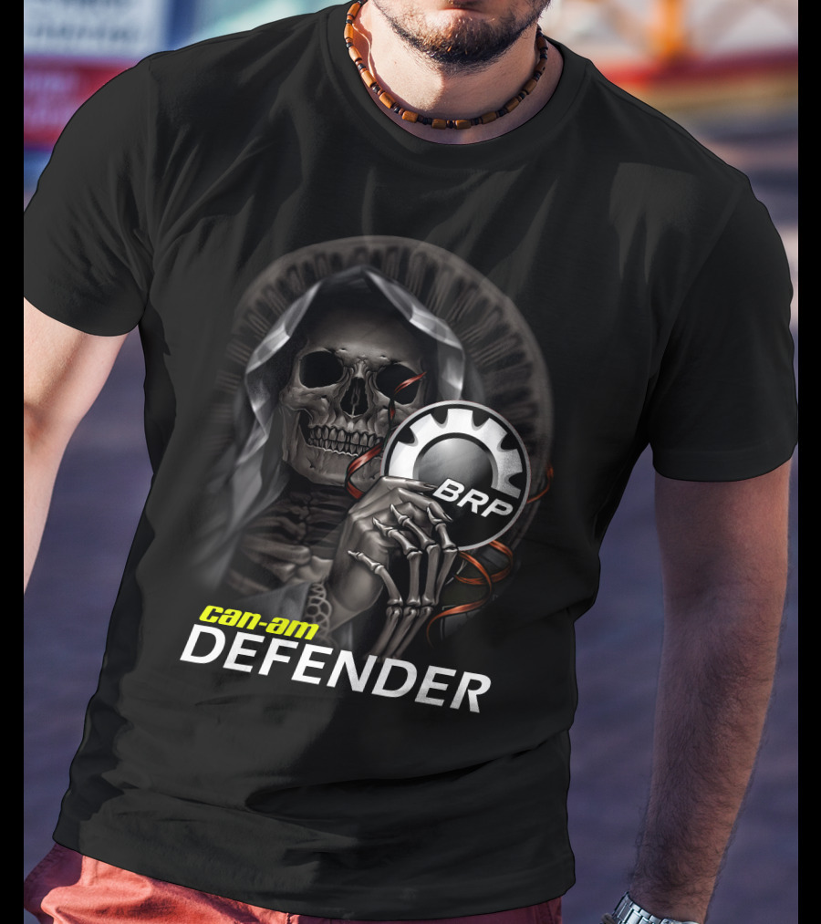 Can-Am Brp Defender Skeleton T-Shirt