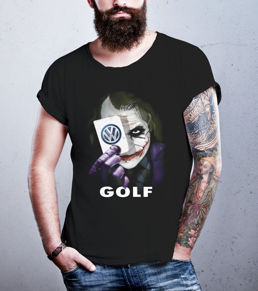 Volkswagen Golf 06 Joker Card T-Shirt