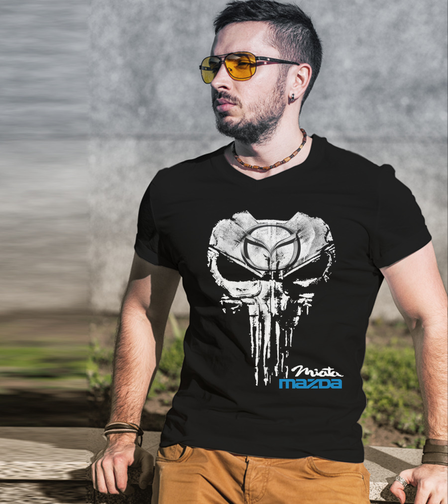 Mazda Miata Skull T-Shirt