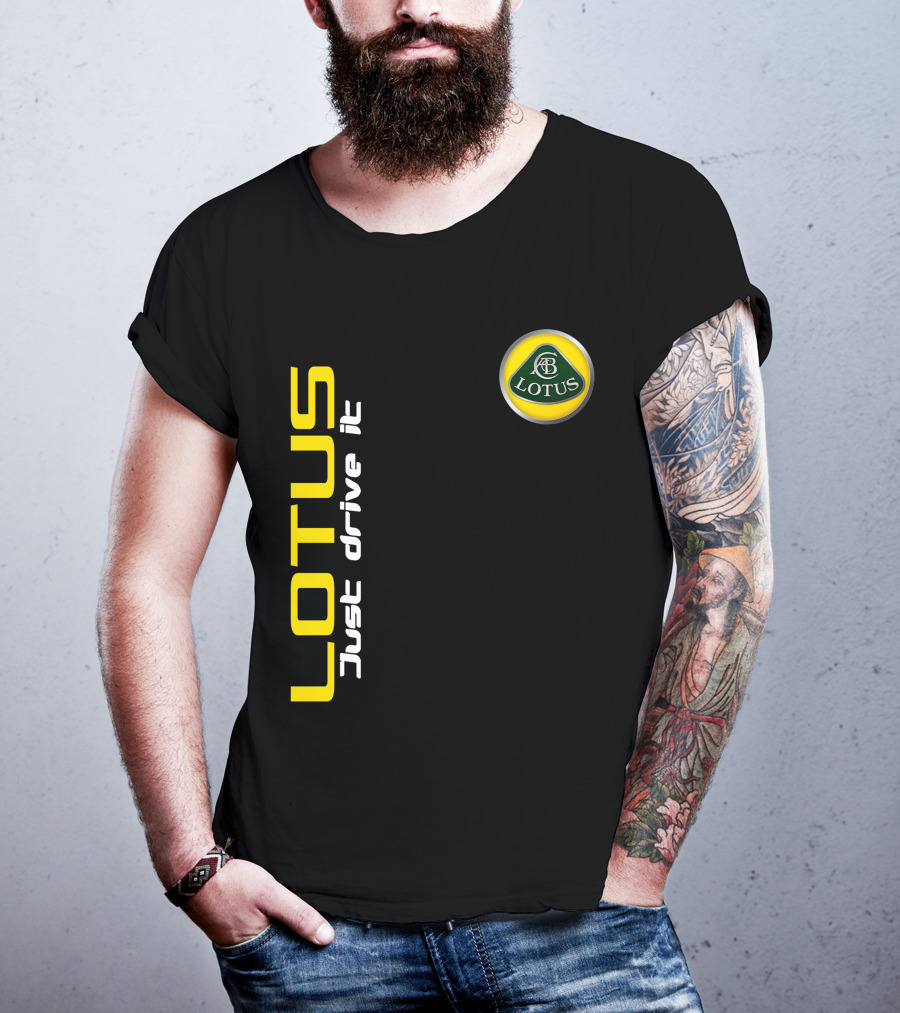 Lotus Just Drive It Logo Badge T-Shirt