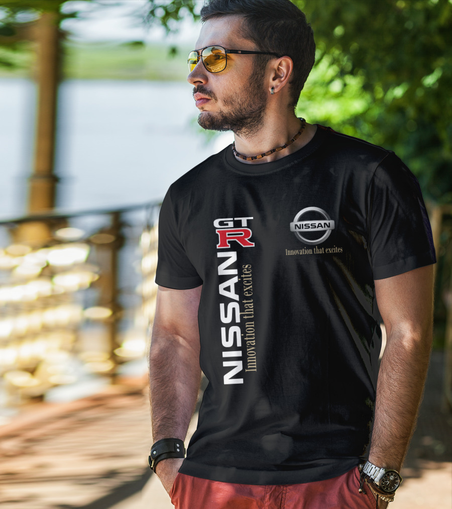 Nissan Gt-R Innovation That Excites T-Shirt