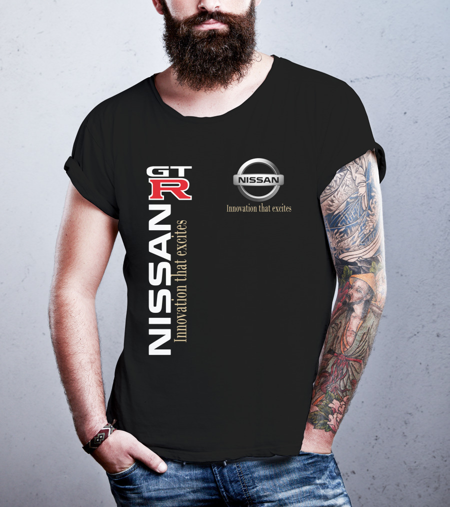 Nissan Gt-R Innovation That Excites T-Shirt