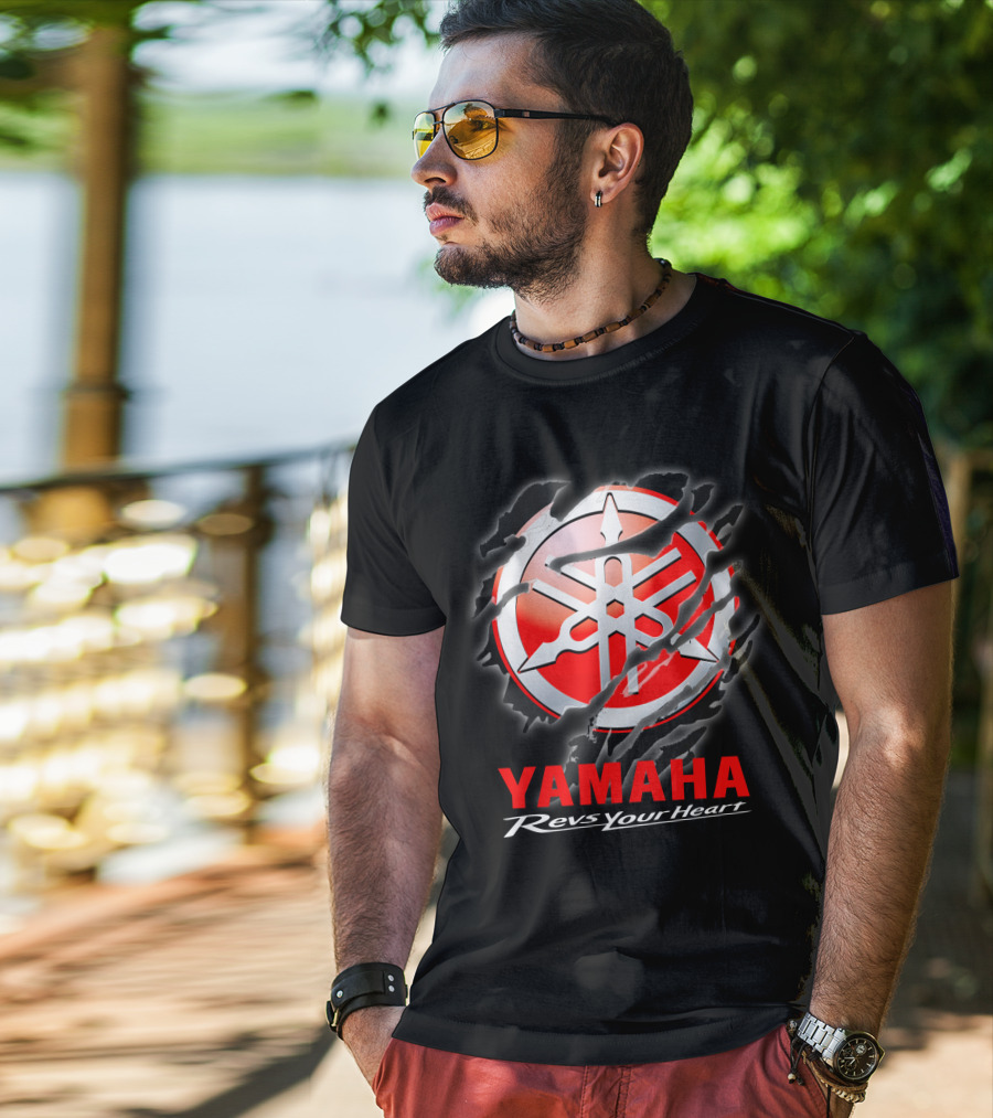 Yamaha Revs Your Heart 04 Red T-Shirt