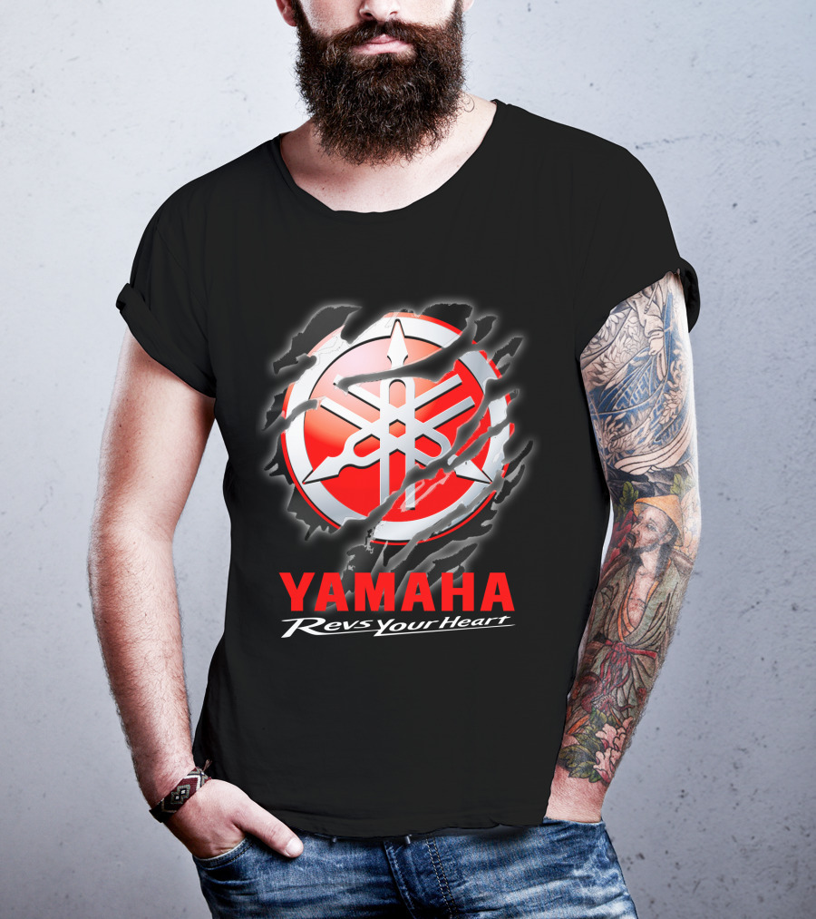 Yamaha Revs Your Heart 04 Red T-Shirt