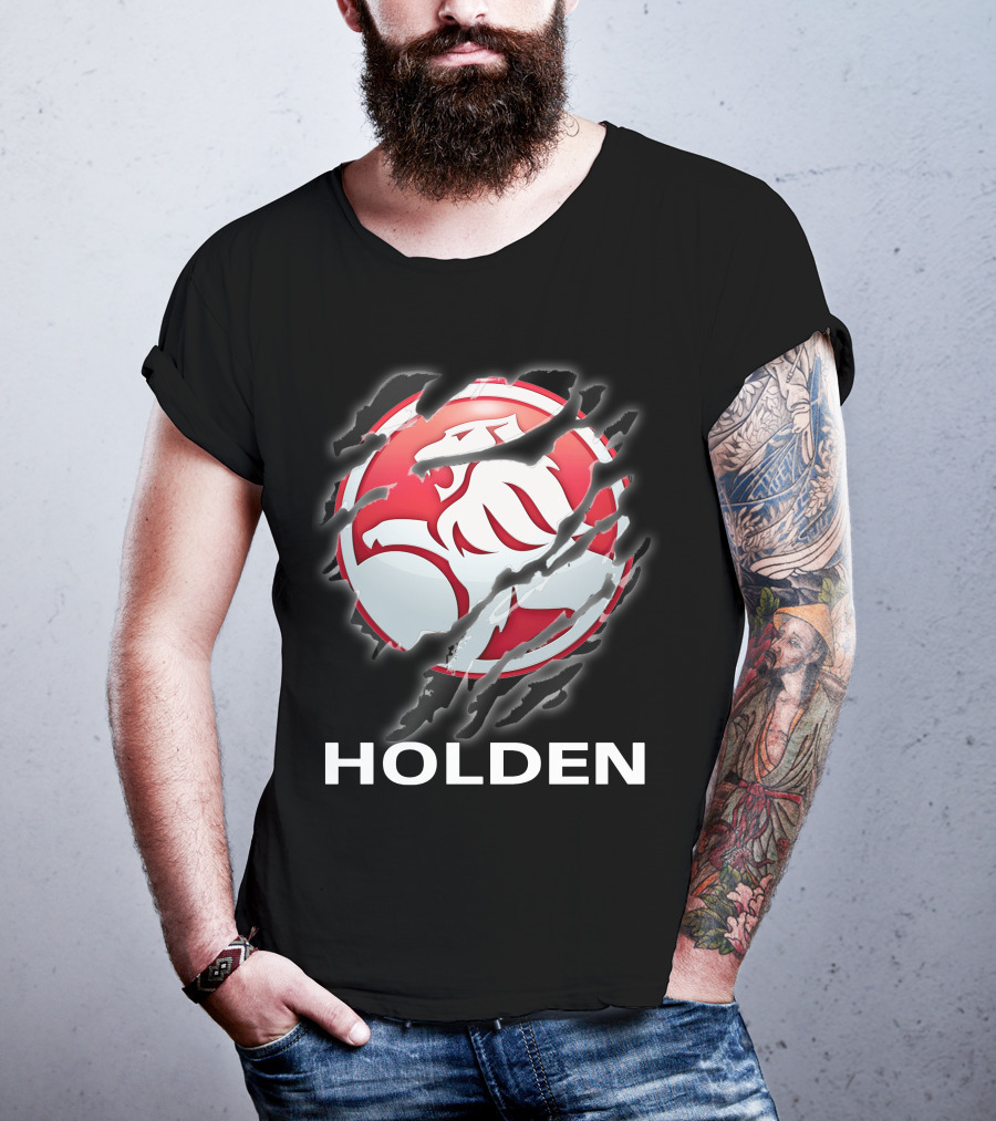 Holden Lion Logo With Claw Marks T-Shirt