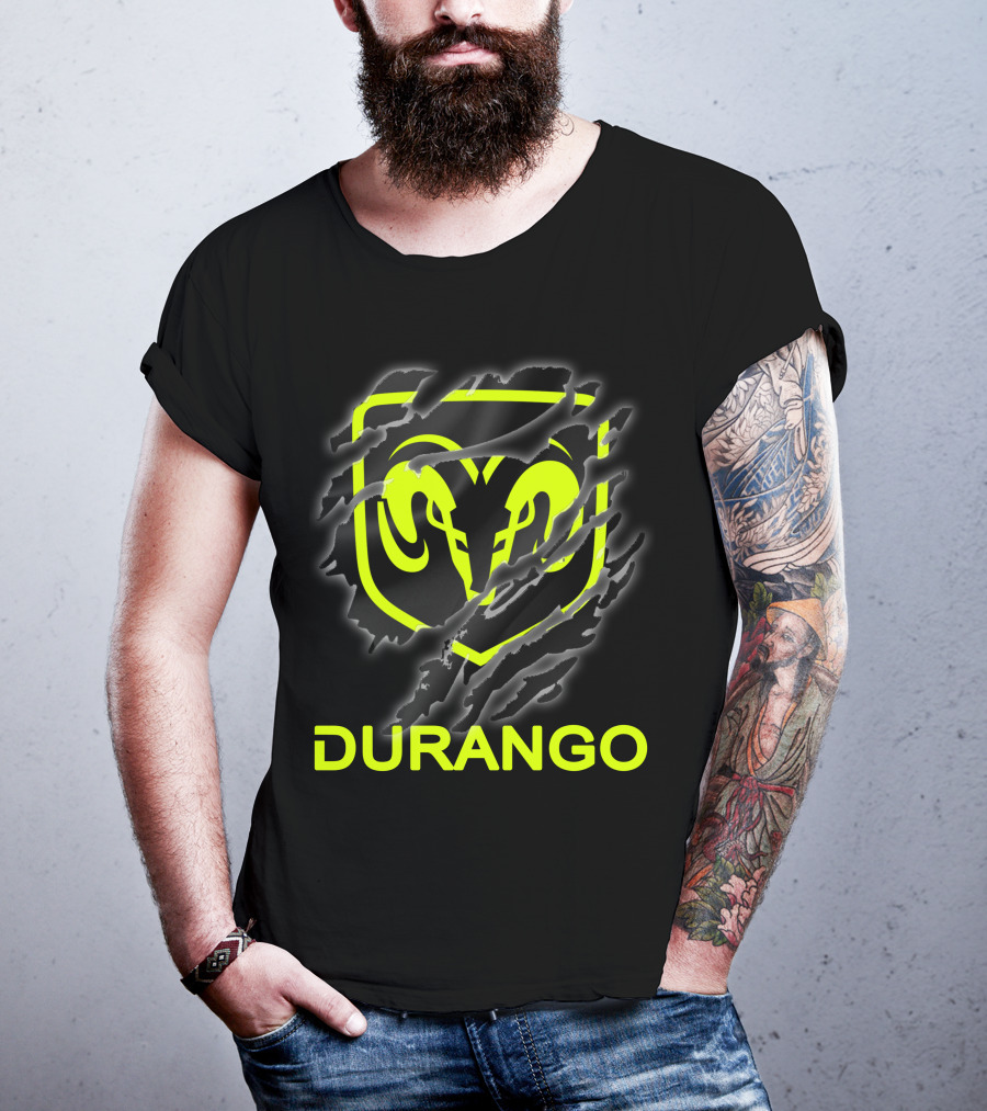 Dodge Durango 02 Ram Logo Claw Marks T-Shirt