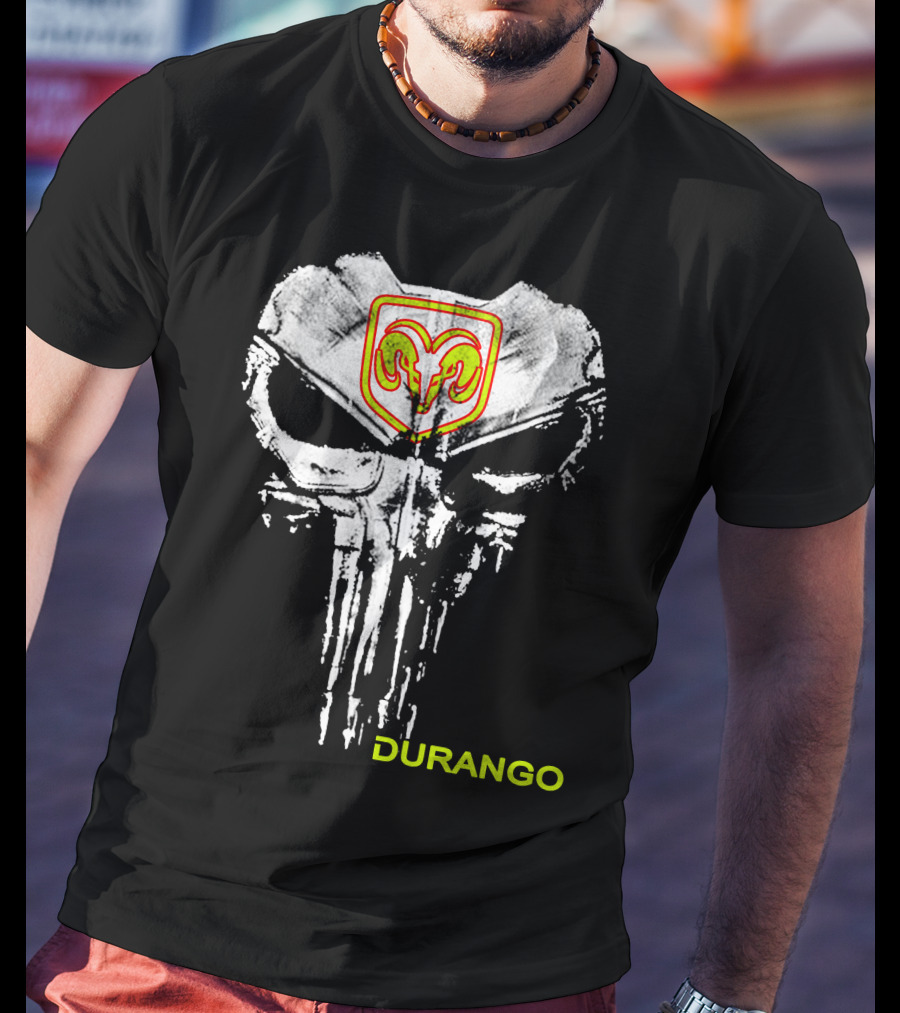 Durango Ram Skull Punisher T-Shirt