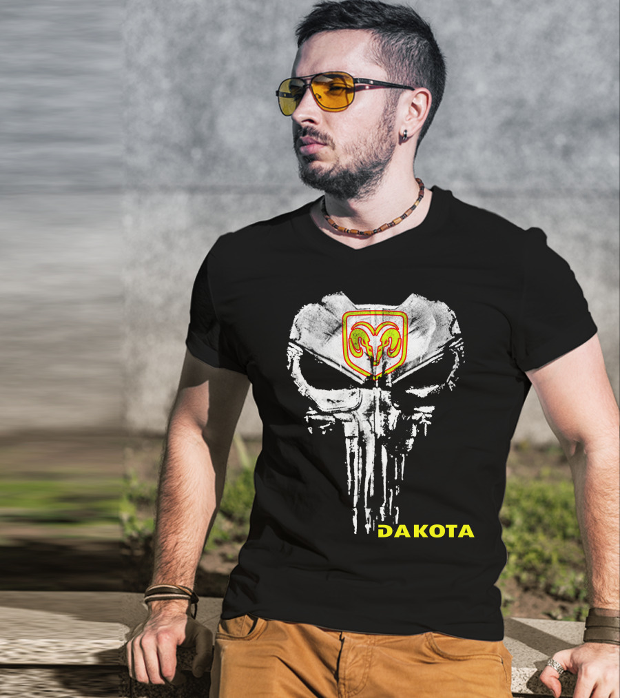 Ram Skull Emblem Dakota T-Shirt