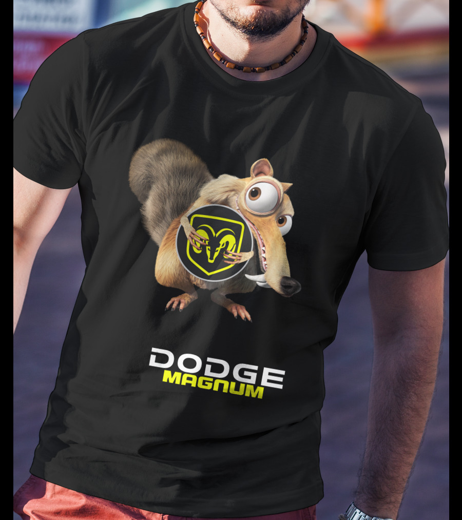 Scrat Holding Dodge Magnum Ram T-Shirt