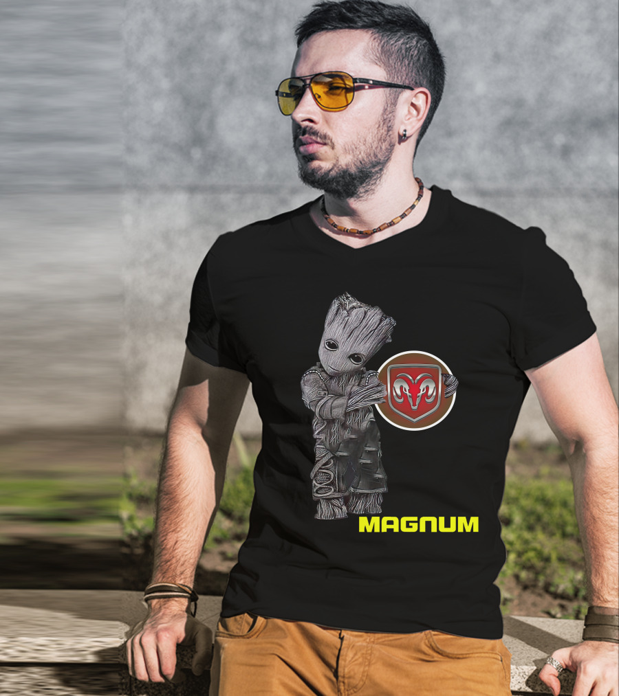 Magnum Groot Standing With Ram T-Shirt