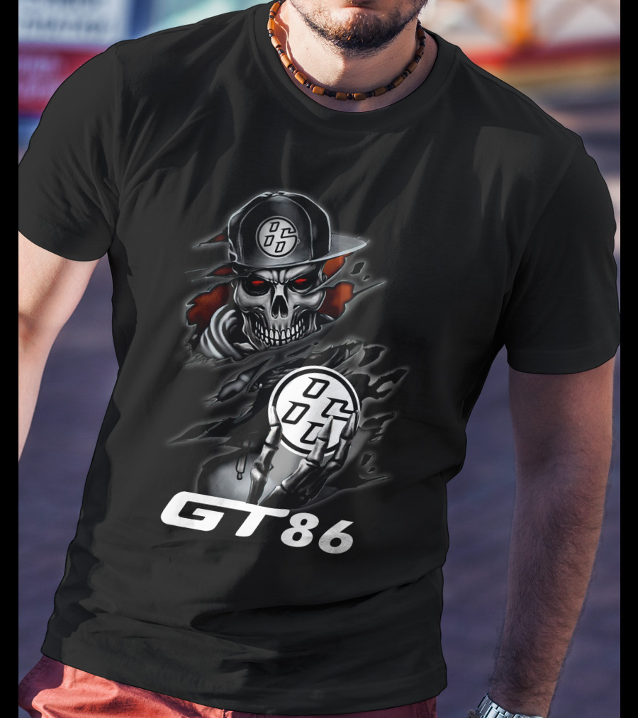 Gt86 Dd Skull Emblem T-Shirt