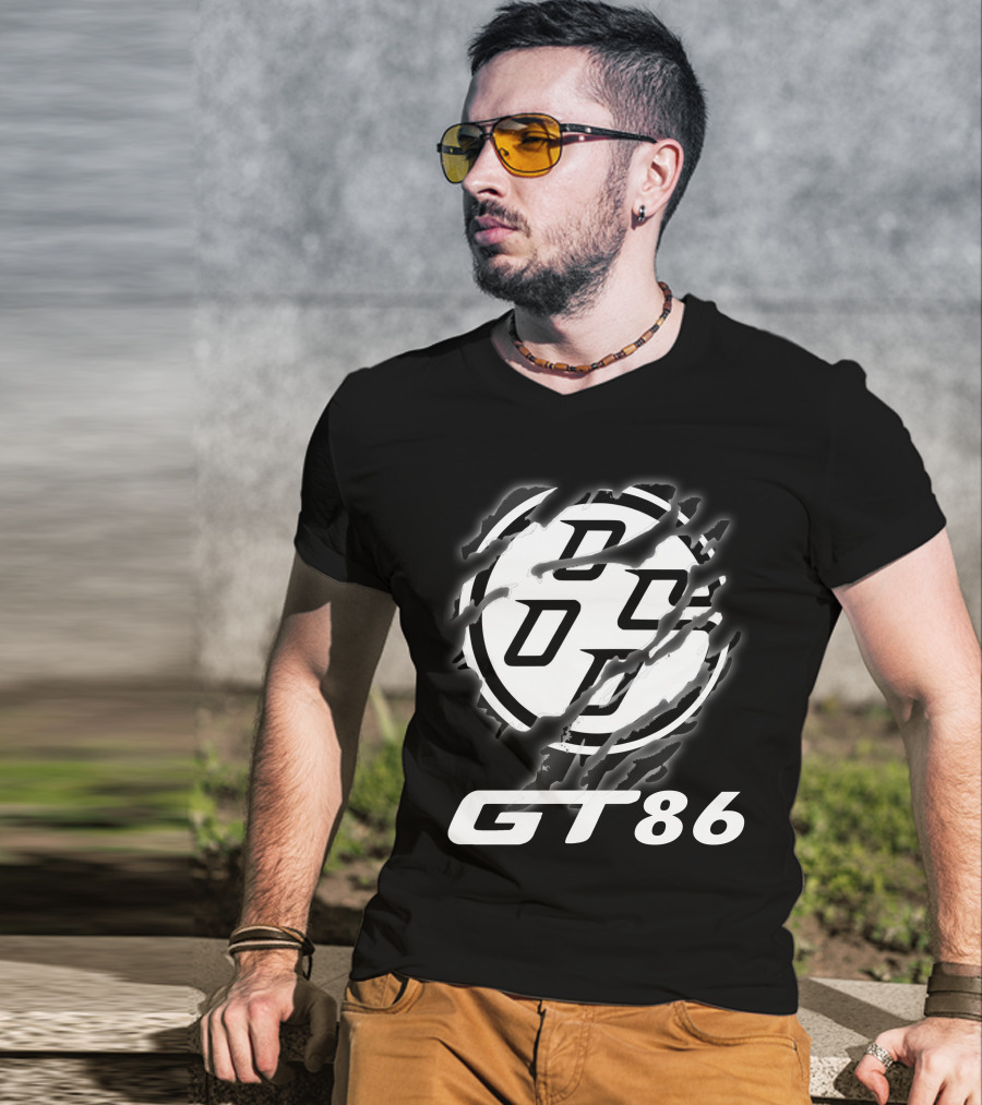 Gt86 07 Toyota Racing Logo Claw Mark T-Shirt