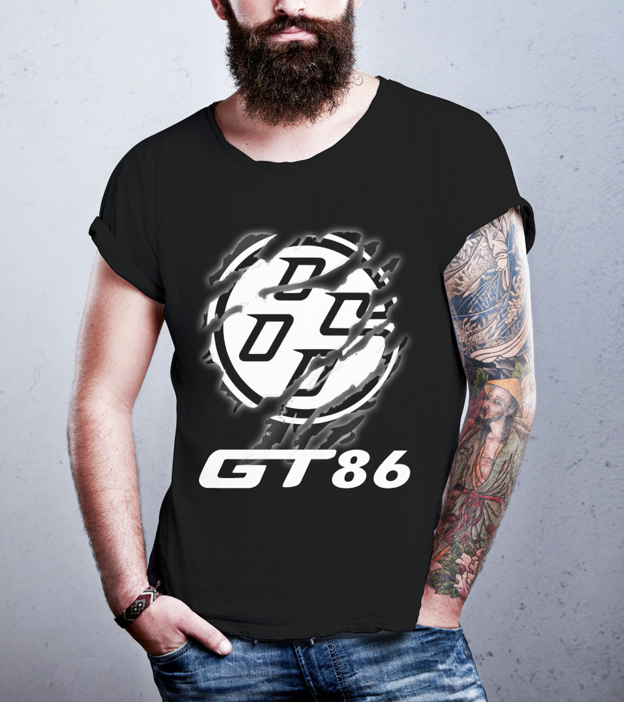 Gt86 07 Toyota Racing Logo Claw Mark T-Shirt