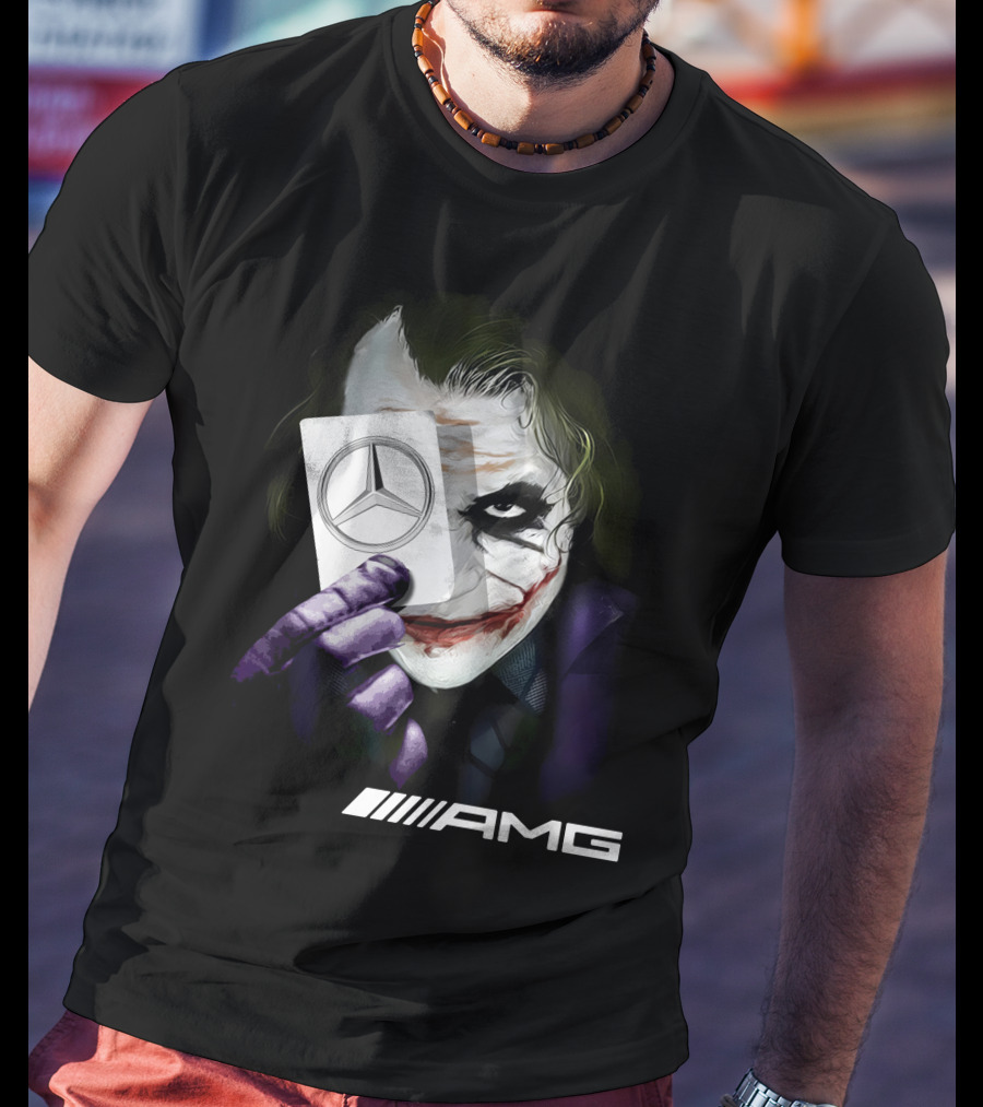 Amg 05 Joker Playing Card Mercedes-Benz Symbol T-Shirt