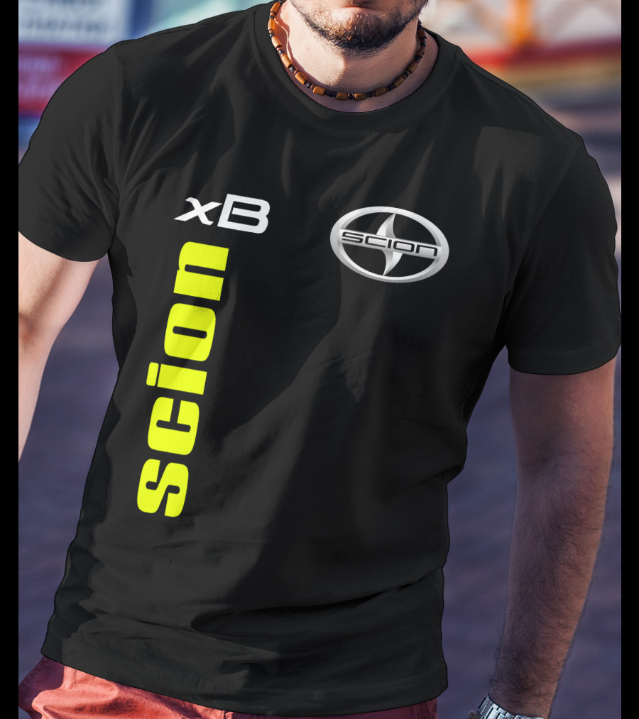 Scion Xb Logo Vertical And Horizontal T-Shirt