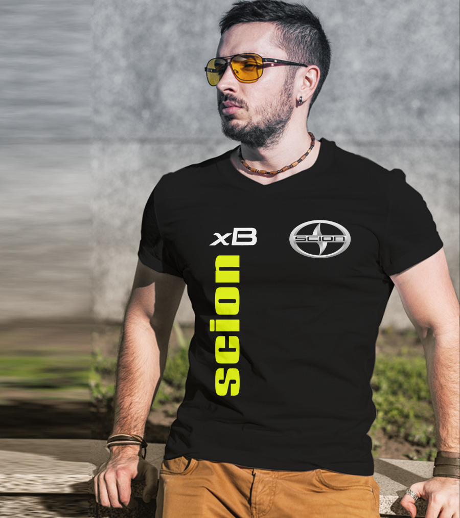Scion Xb Logo Vertical And Horizontal T-Shirt