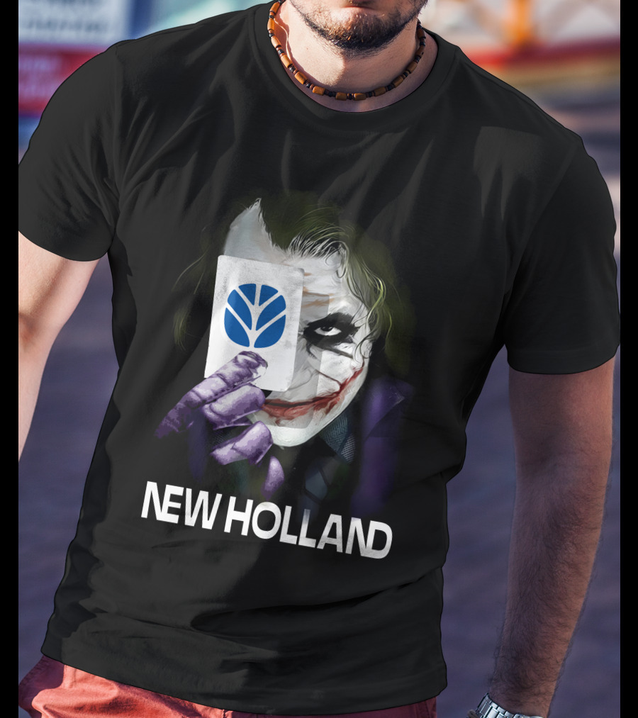 New Holland Joker Card Face T-Shirt