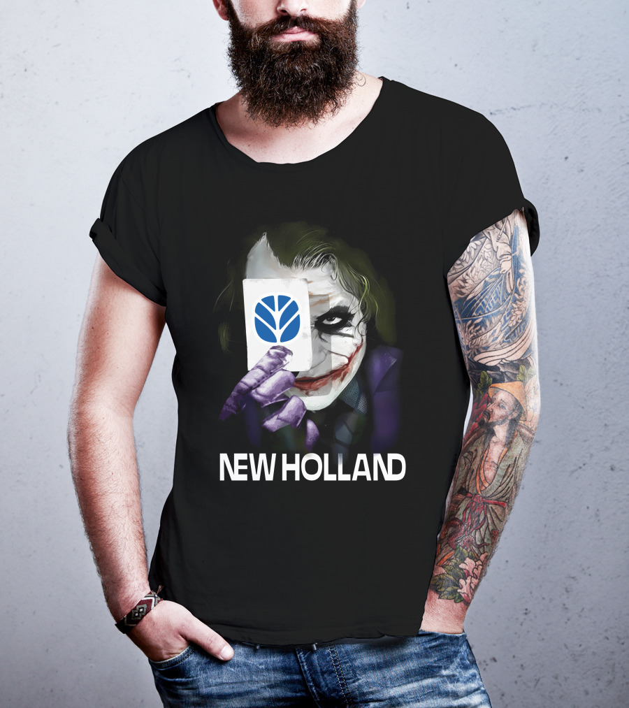 New Holland Joker Card Face T-Shirt