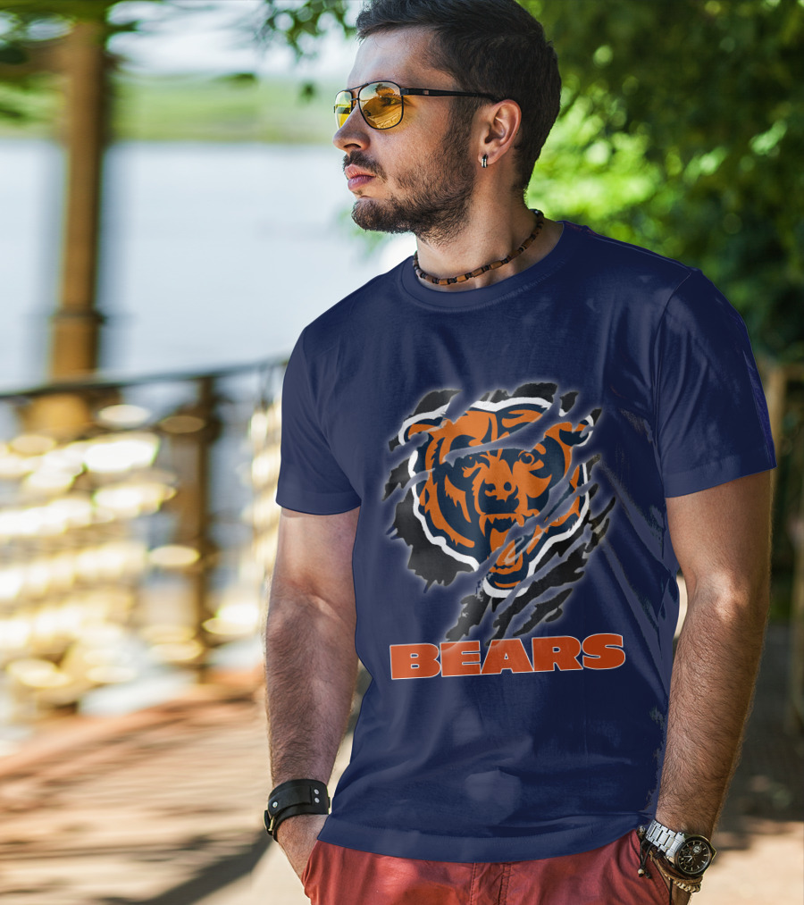 Chicago Bears 05 Bear Claw T-Shirt