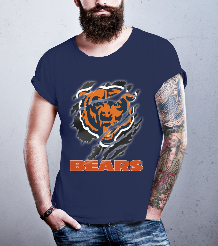 Chicago Bears 05 Bear Claw T-Shirt