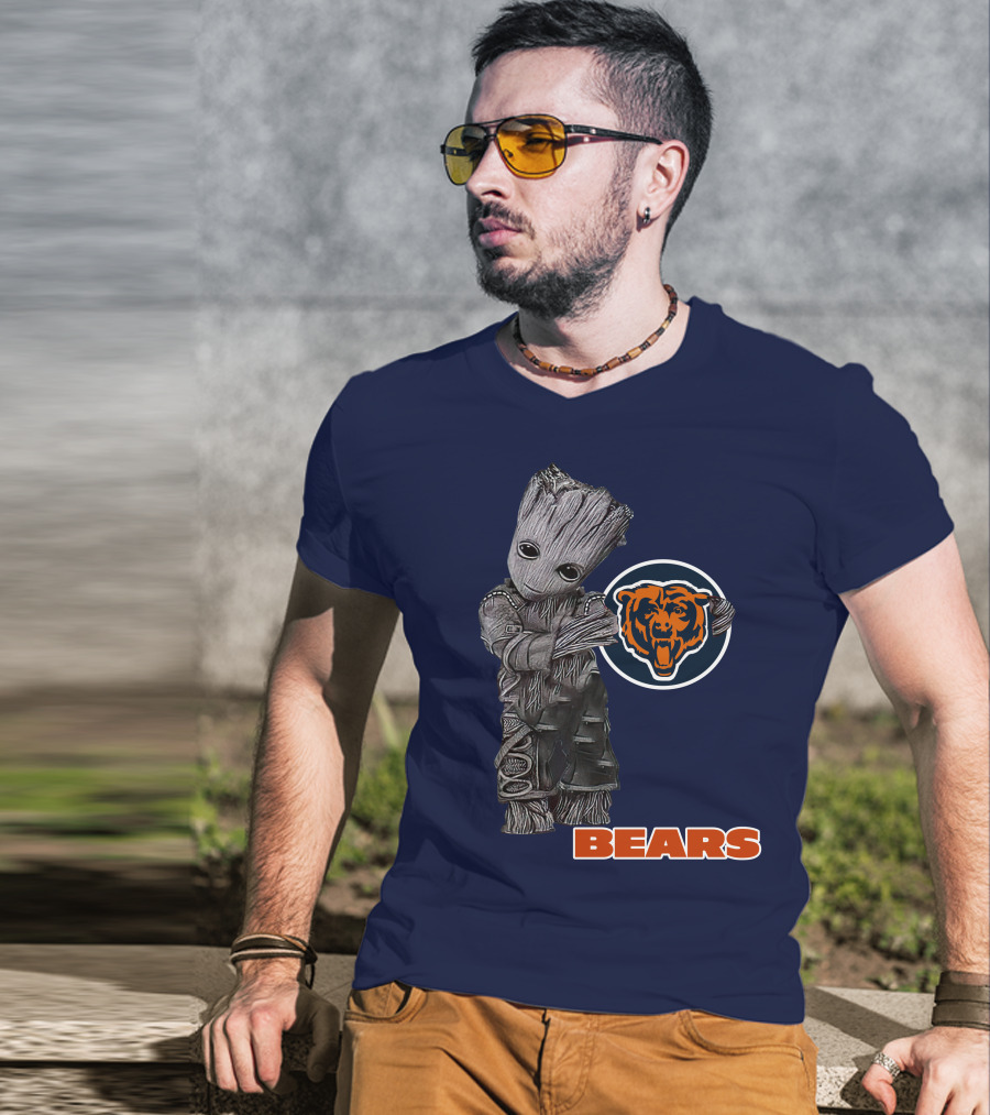 Groot Chicago Bears Fan T-Shirt