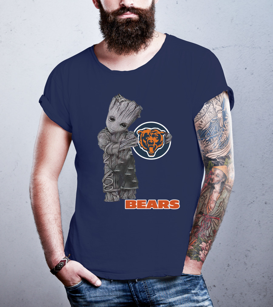 Groot Chicago Bears Fan T-Shirt