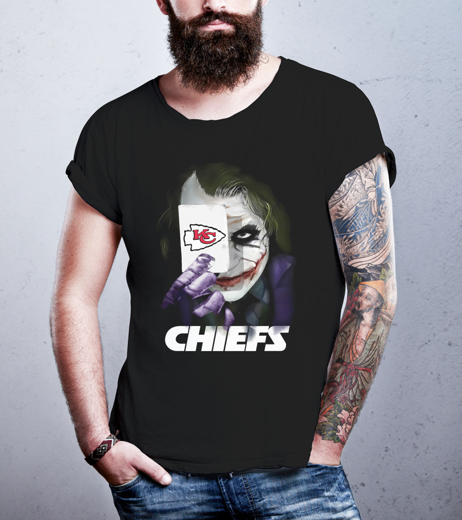 Chiefs 05 Kansas City Chiefs Joker Card T-Shirt