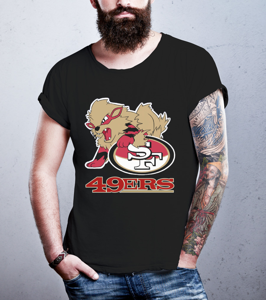 49ers Sf Logo Arcanine Fusion T-Shirt