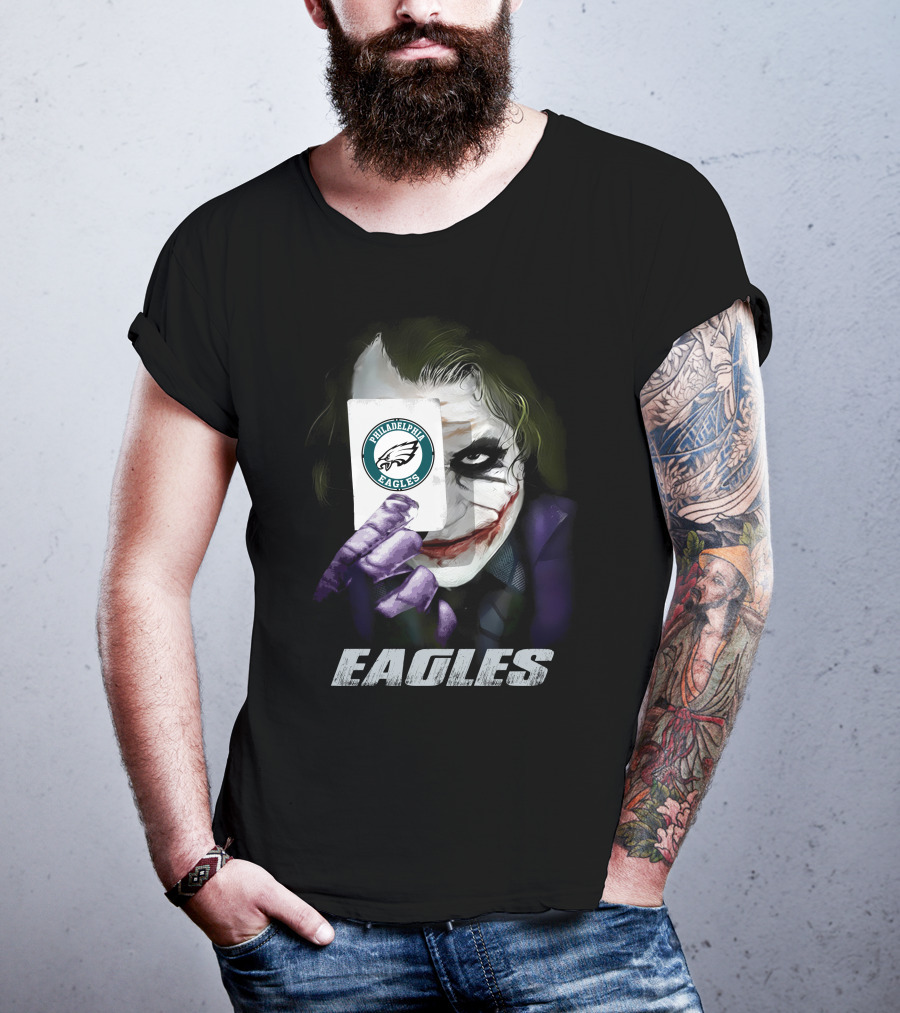 Philadelphia Eagles Joker Card T-Shirt
