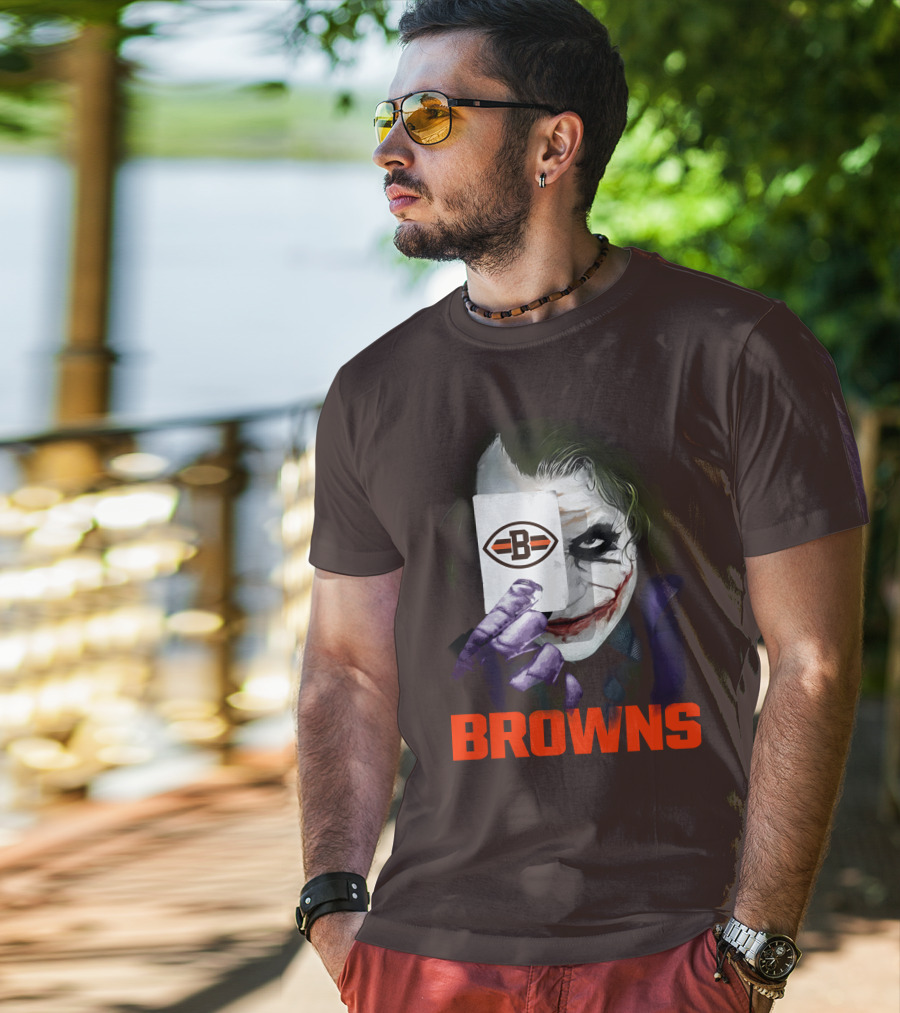 Browns Joker Card T-Shirt