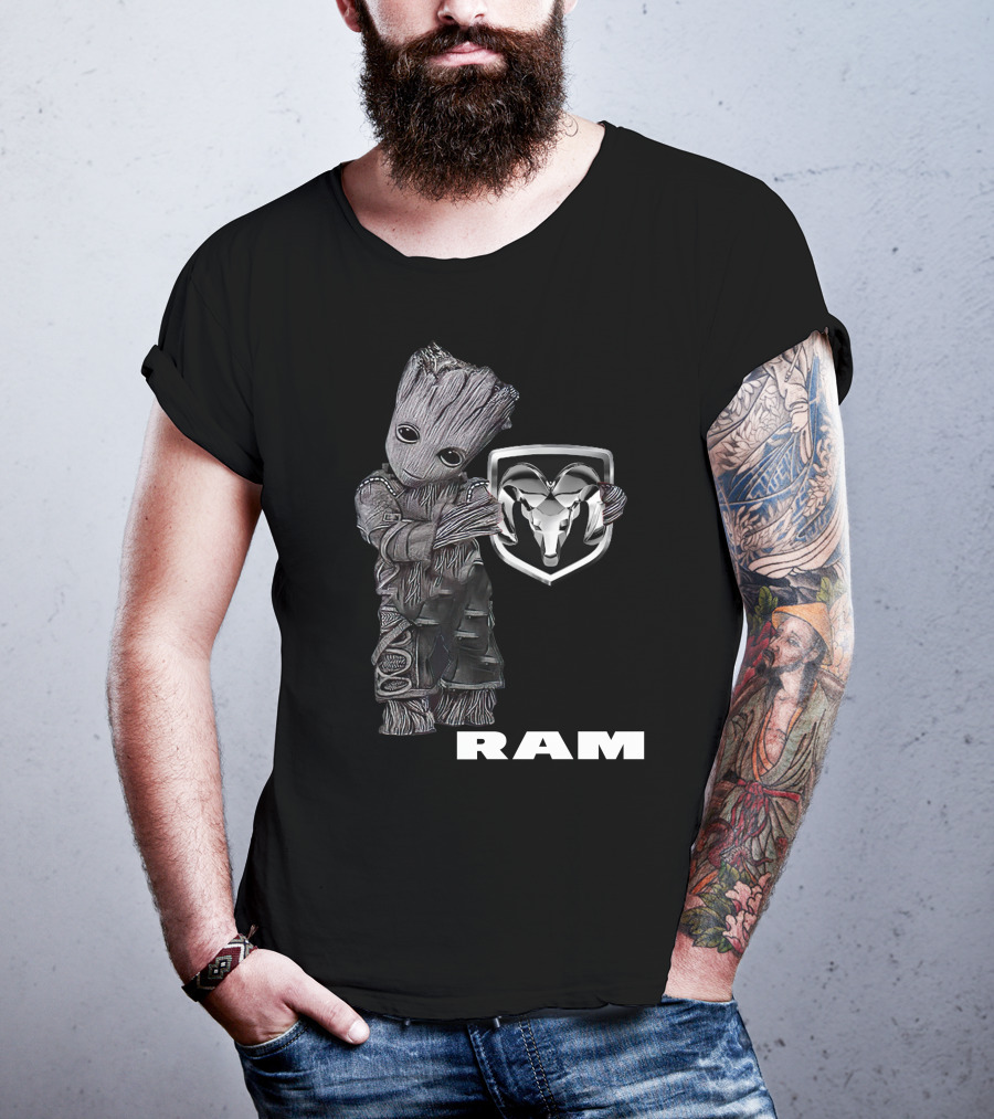 Ram Groot Crossover With Iconic Ram T-Shirt