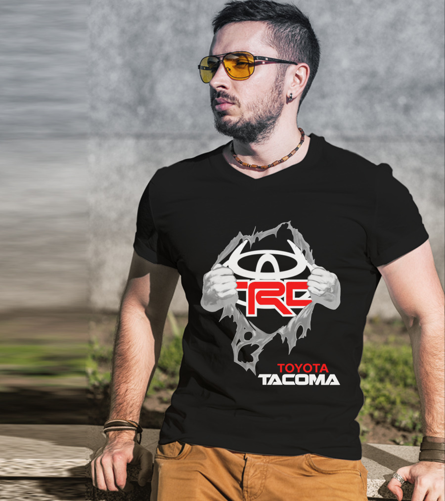 Toyota Tacoma Trd Logo Tear T-Shirt
